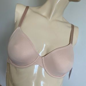 *NEW!* 36A Auden Soft beige unlined tshirt bra W4K51 NWT